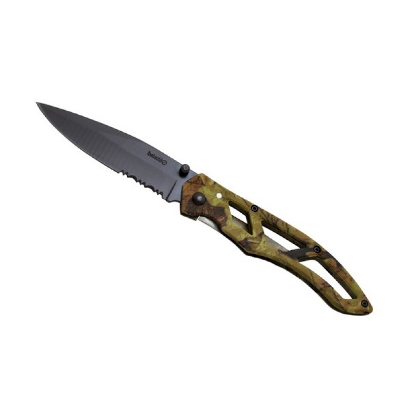 Cuchillo plegable de camuflaje