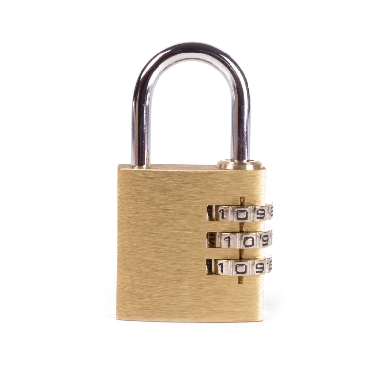 Tri-circle cadenas personalizable serrure à combinaison 40 mm bc