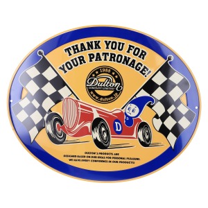 Placa publicitaria personalizada