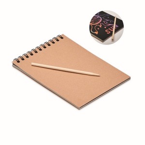 NEGRO - Cuaderno de papel de borrador