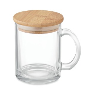 Taza de vidrio reciclado de 300 ml