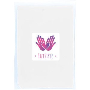 Poncho personalizable de lluvia desechable Mayan con certificado GRS y bolsa de almacenamiento