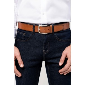 Cinturón de cuero vintage para hombre