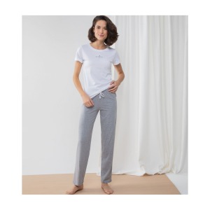 Conjunto de pijama de pantalón largo - Conjunto de pijama de mujer
