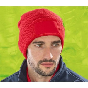 RECICLED THINSULATE PRINTERS BEANIE - Gorro acrílico reciclado con Thinsulate