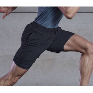 Pantalones cortos de microfibra para hombre