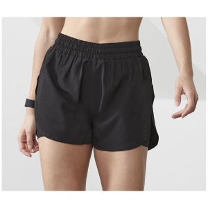 Pantalones cortos deportivos de mujer con forro