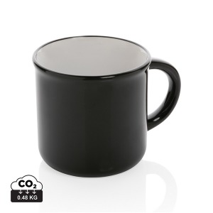 Taza de cerámica vintage