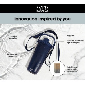 Mug de promoción en acier RCS avec bandoulière 60cl