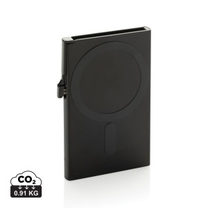 Porte-cartes de promoción magnétique pour téléphone en aluminium