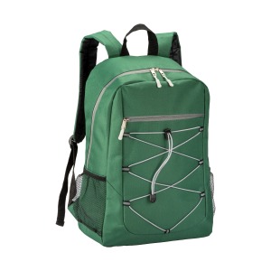 Sac à dos de promoción en polyester 600D avec 4 poches dont 2 latérales en filet
