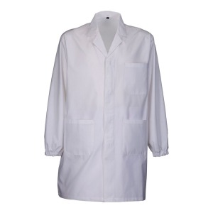 Blouse de travail de promoción coton et polyester