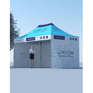 Tienda de aluminio 4,5x3m