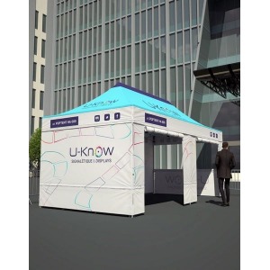 Carpa de aluminio 6x3m