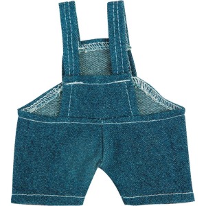 Salopette jeans peluche L