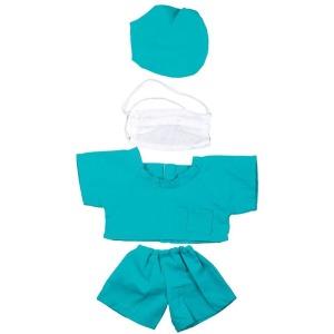 Tenue de docteur peluche S