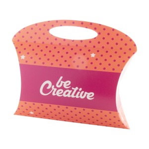 Caja CreaBox Pillow Carry M en forma de pequeño cojín