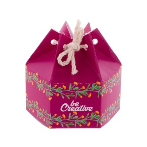 CreaBox HexaCord S Caja de regalo hexagonal