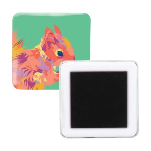MagBadge de promoción Imán cuadrado para nevera