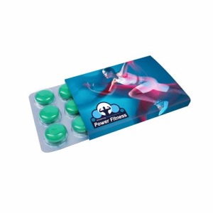 Chicle Mentos Menta 12 unid.