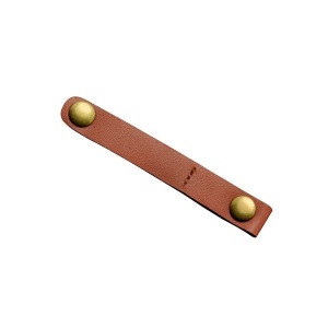 Brida para cables, cuero natural