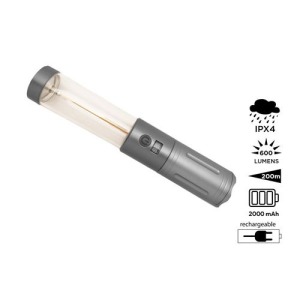 Lanterne - torche personalizable rechargeable 2 en 1 'Corell'