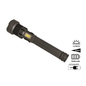 Lampe-torche personalizable rechargeable 3 en 1 'Rigel' XL