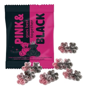 Oursons de lamitié salés à la réglisse salmiak / framboise