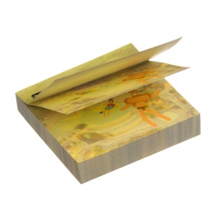Bloc de notas adhesivas animadas 75x75mm