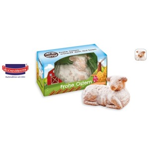 Cordero de Pascua de cartón