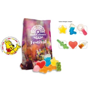 Bolsa fondo plano HARIBO Happy Life 150g, HARIBO Happy Life