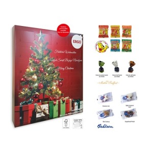 Calendario de Adviento XXL con caramelos HARIBO, Navidad HARIBO