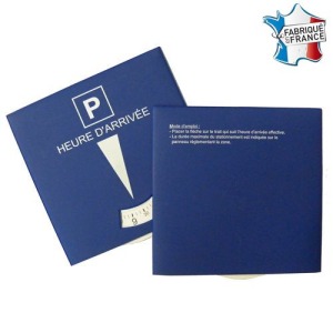 Disco de aparcamiento europeo de PVC