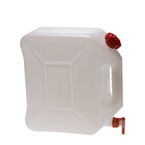 Bidón de comida 20 litros con grifo de polietileno 38 x 17 cm x 38 cm