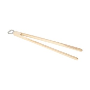Pinzas de barbacoa con abrebotellas, 43 cm