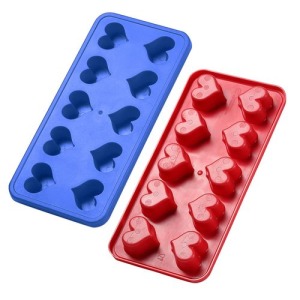 Cubitera de corazones reutilizable