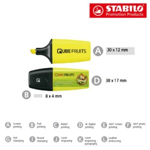 STABILO personalizable BOSS MINI highlighter Set de 2