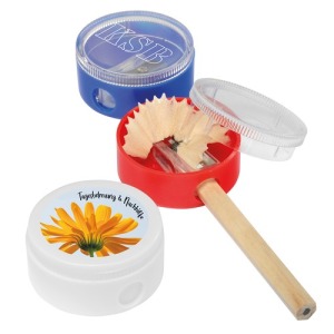 Sacapuntas, caja redonda