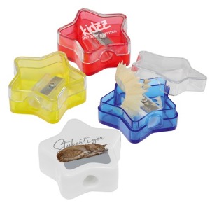 Sacapuntas en forma de estrella