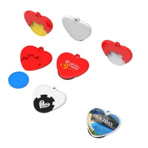 1 llavero "corazón