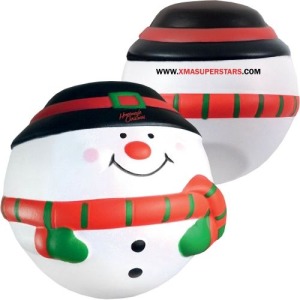 Muñeco de nieve antiestrés