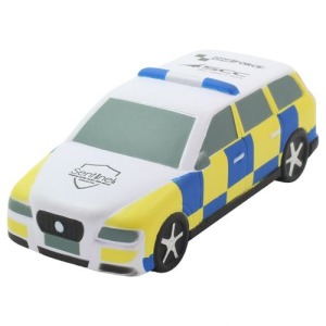 Coche de policía antiestrés