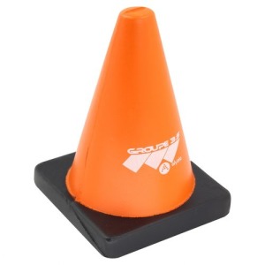 Cono de señalización antiestrés