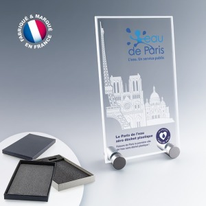 Placa de vidrio 6x15x9cm