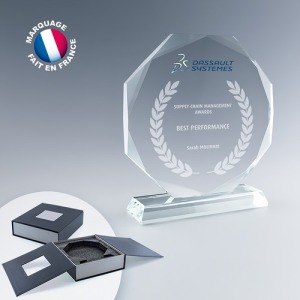 Trofeo octogonal