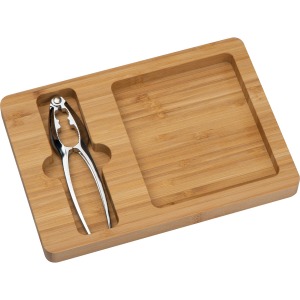 Cascanueces con cuenco de bambú