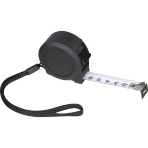 Mètre ruban personalizable en acier avec boîtier plastique 3m