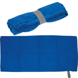Serviette en microfibre personalizable avec élastique