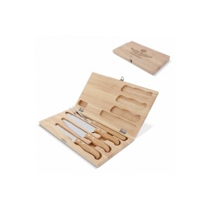 Set de couteaux personalizable dans une boîte cadeau