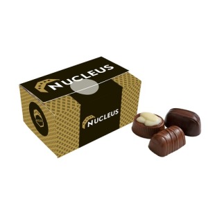 Caja con chocolates belgas